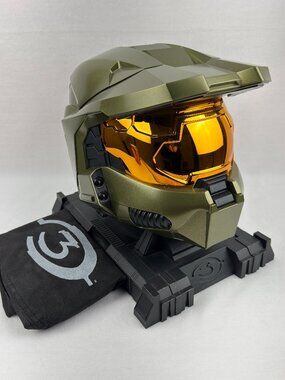 Halo 3 Legendary Edition Master Chief Helmet & Display Stand Base - NOT STICKY